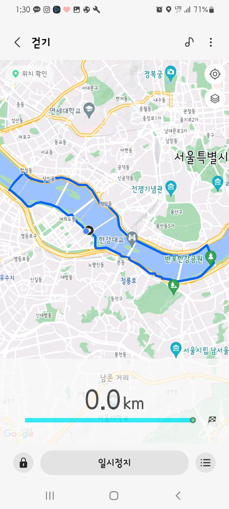  [블챌]  한강나이트워크22K 후기 _ 8월 1주차 일기