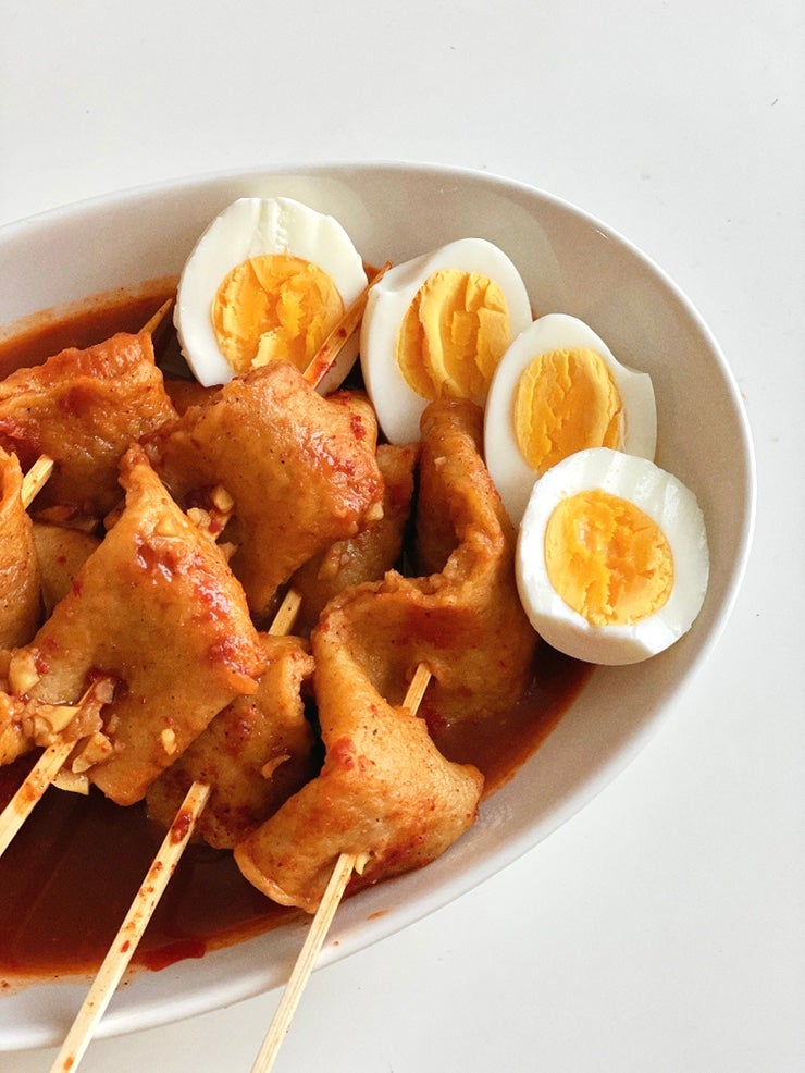 제천 시장에서 사먹던 매콤한 빨간오뎅 레시피