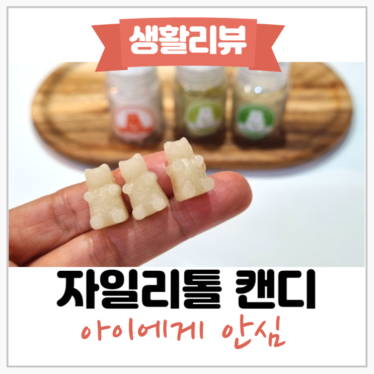  자일리톨 사탕 아이에게도 안심 (ft. 미소담담 수제캔디)