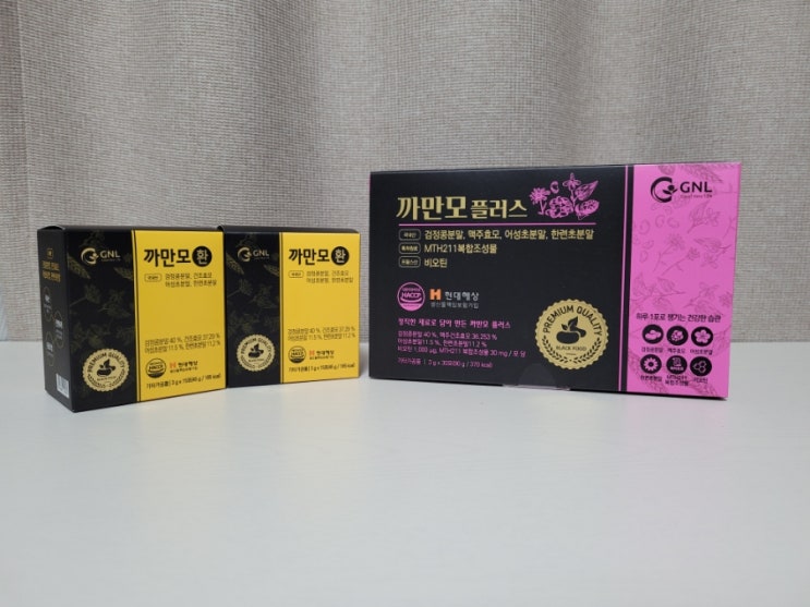  지엔엘 서리태환 두피건강을 지켜주는 까만모 환 까만모 플러스