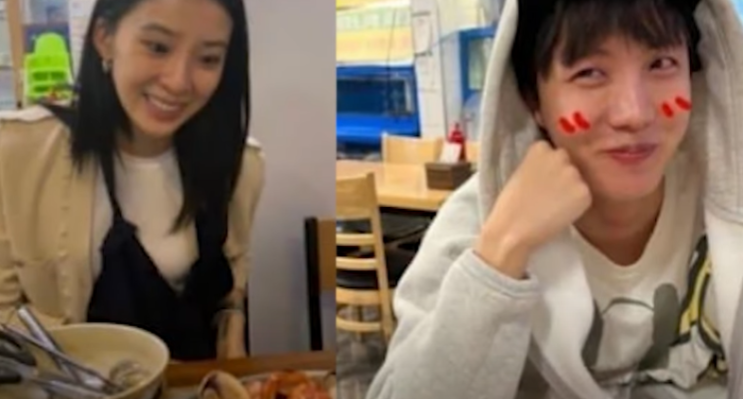 BTS 제이홉 모델 아이린 열애설 의혹...겹치는 동선 커플아이템 친한 베프? BTS 제이홉 모델 아이린 열애설 의혹...겹치는 동선 커플아이템 친한 베프?