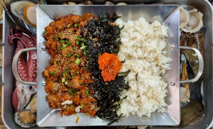  태안 안면가 용궁철판 이열치열로 맛보기