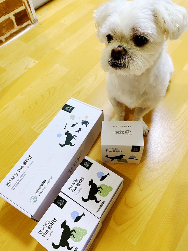 기호성 좋은 강아지영양제 간식 견수무강 The 콜라겐 기호성 좋은 강아지영양제 간식 견수무강 The 콜라겐
