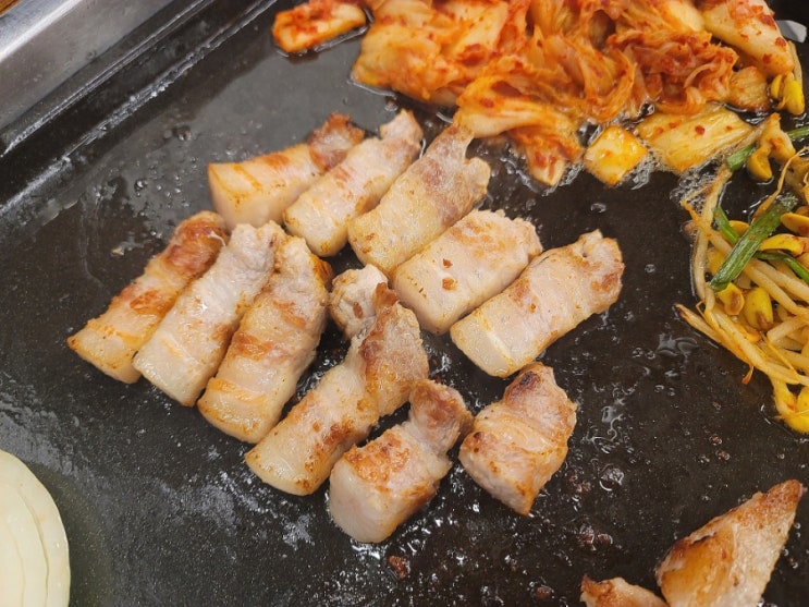  [당정 맛집] 군포 삼성마을 부곡동 고기집 배때기기름칠 삼겹살 항정살