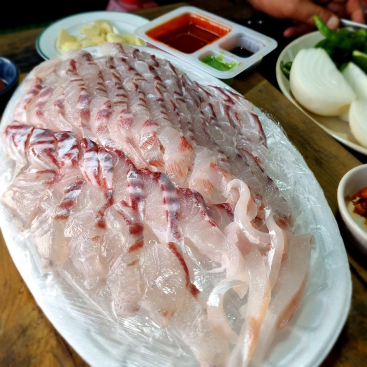  대천항 수산시장 용진호수산에서 제철회 제대로 즐기기 (민어회 포장)
