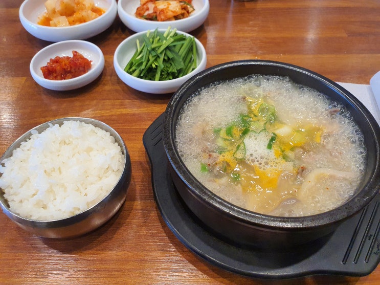 [안산 중앙동] 깔끔한 국물이 일품인 고잔동 순대국 맛집 (feat.얼큰순대국)  /작순대국