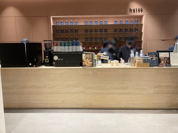 [대전/신세계백화점카페] "Halff coffee" (하프커피)