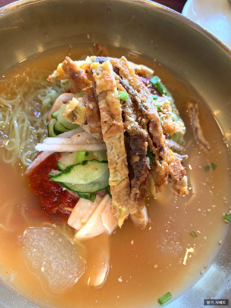  〔 경주 교동면옥 육전물비빔면이 유명한 냉면맛집〕