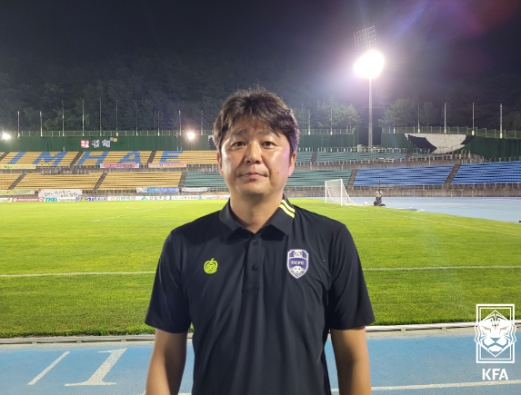 조성용 천안 <b>감독대행</b>, 친정 울리고 <b>감독</b> <b>데뷔전 승리</b>