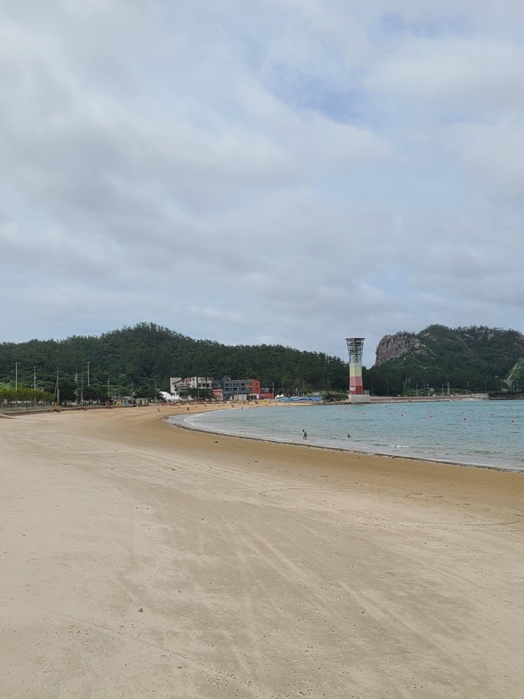  군산 고군산군도의 "선유도 해수욕장"을 가다.