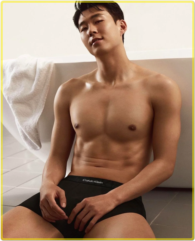  손흥민, 캘빈클라인 언더웨어 모델! 탄탄한 근육질 즐감 + 개막전 하이라이트