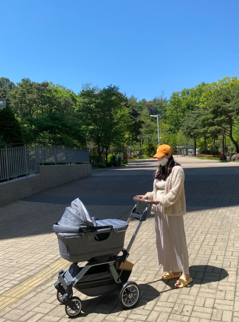 오르빗 G5 유모차, 바구니카시트 호환, 베시넷 호환
