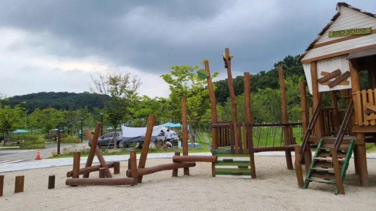  대전 근교 캠핑장 도심속 자연 야영장 하기숲캠핑장
