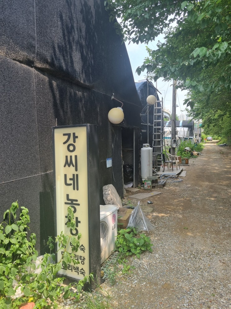  이런 곳에서 장사할 수 있다고? 오리고기 맛집 강씨네농장