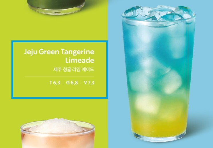  스타벅스 제주청귤라임에이드