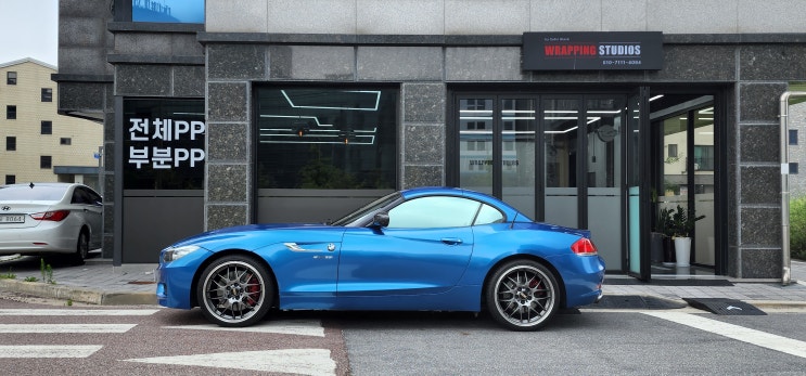  동탄전체랩핑 BMW Z4 35i 컨버터블 시공기!!
