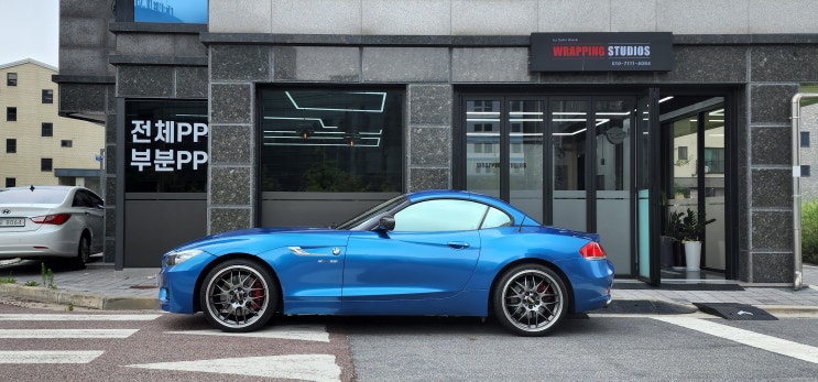 동탄전체랩핑 BMW Z4 35i 컨버터블 시공기!!