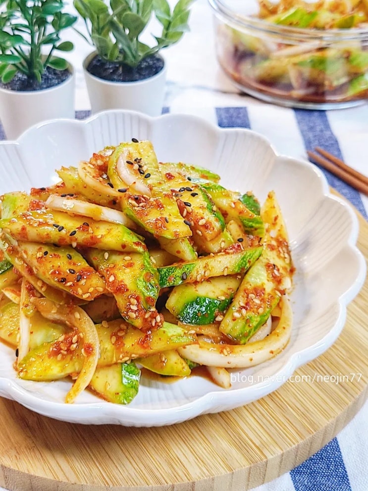 오이무침 레시피 새콤달콤 오이반찬 간단한 즉석 오이요리 오이무침 레시피 새콤달콤 오이반찬 간단한 즉석 오이요리