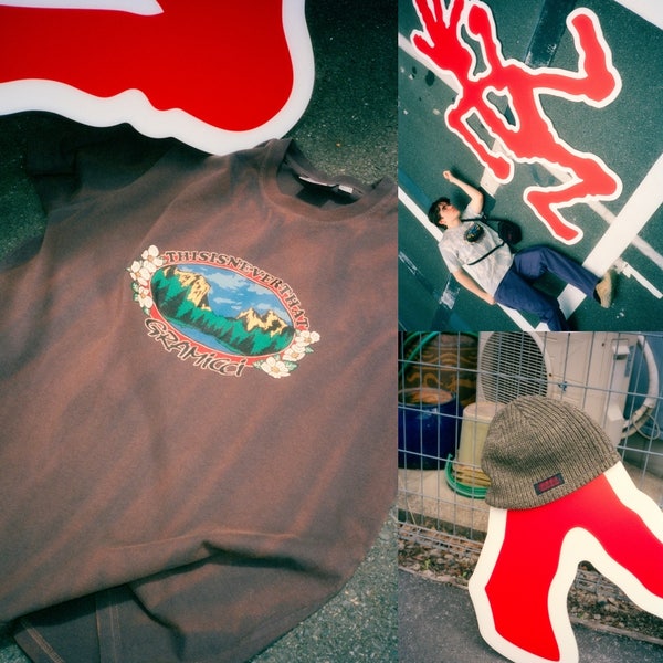 디스이즈네버댓 X 그라미치 그래픽 티셔츠와 겨울 베스트 데일리룩 벌써 기대돼!
