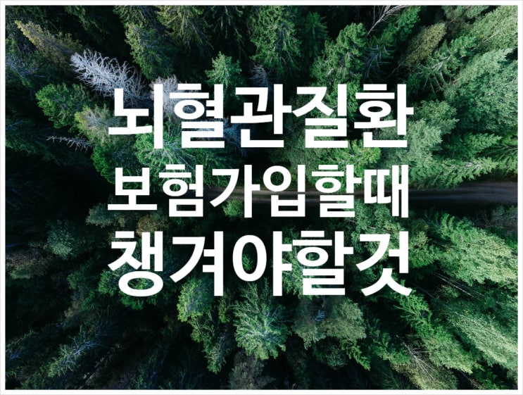  나중에 억울하지 않도록 확실한 심뇌혈관질환 보험준비하는법