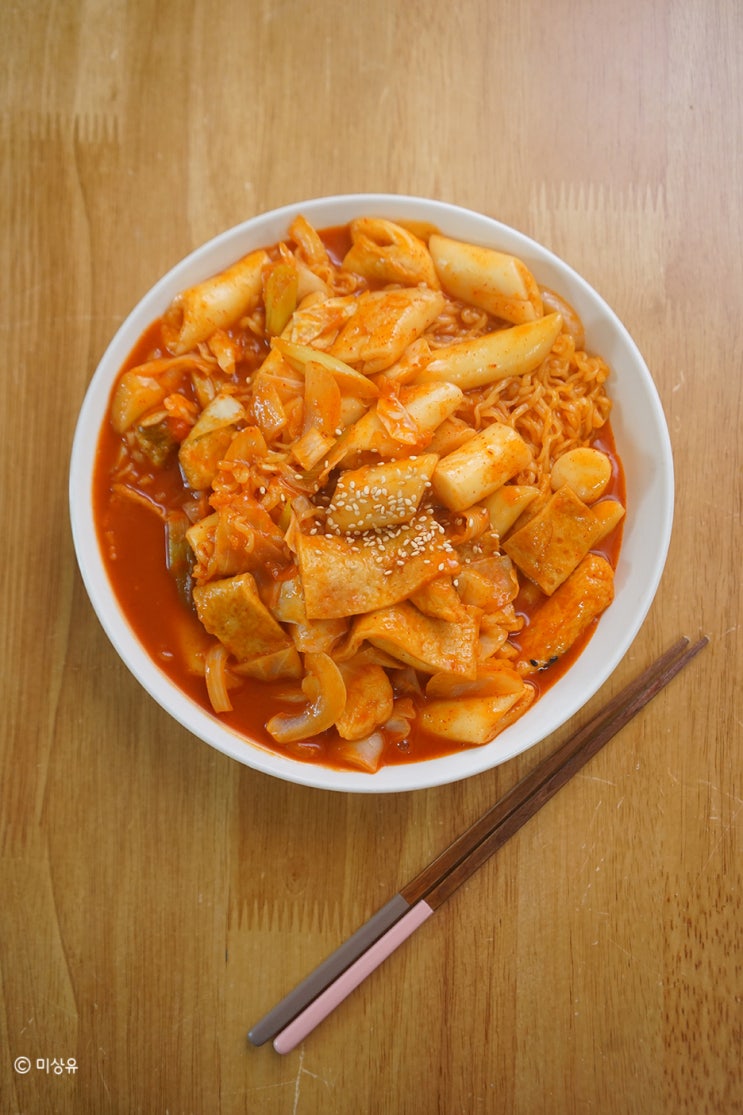 옛날떡볶이 레시피, 목포동부어묵 파인떡볶이 만들기