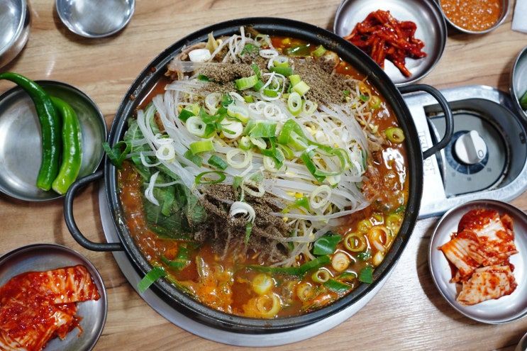  양평 옥천 아신역 감자탕 맛집 일품옥천감자탕 강아지 동반 가능