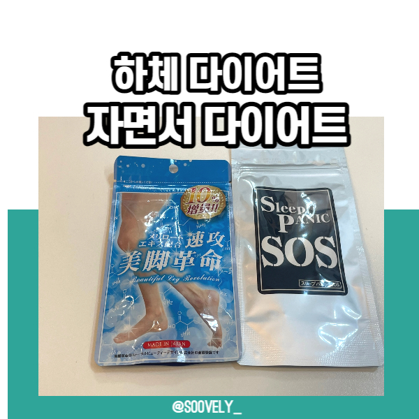  하체다이어트 다리붓기제거 속공미각혁명 자기전먹는다이어트약 슬랩패닉SOS
