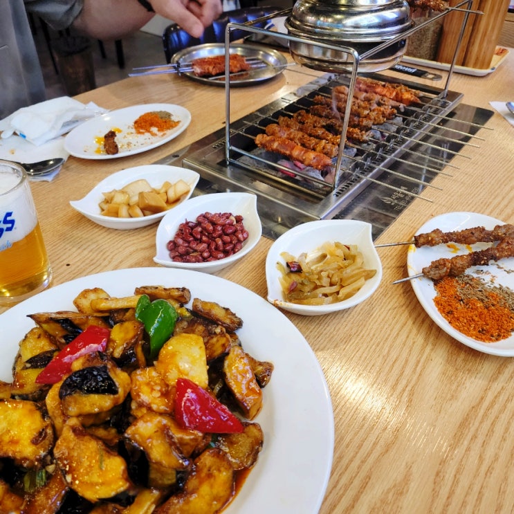 감칠맛나는 신림양꼬치 신림역맛집 폭우를 뚫고다녀온 후기