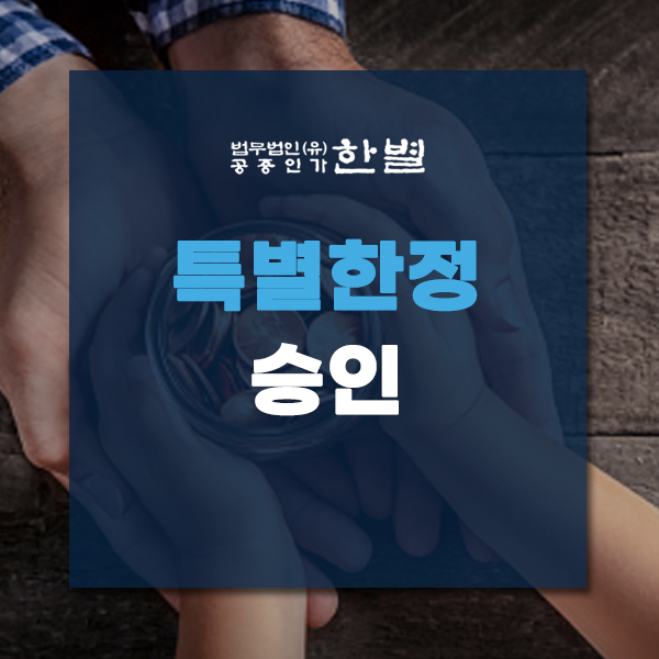  특별한정승인 제도 고려하고 있다면 참고하세요