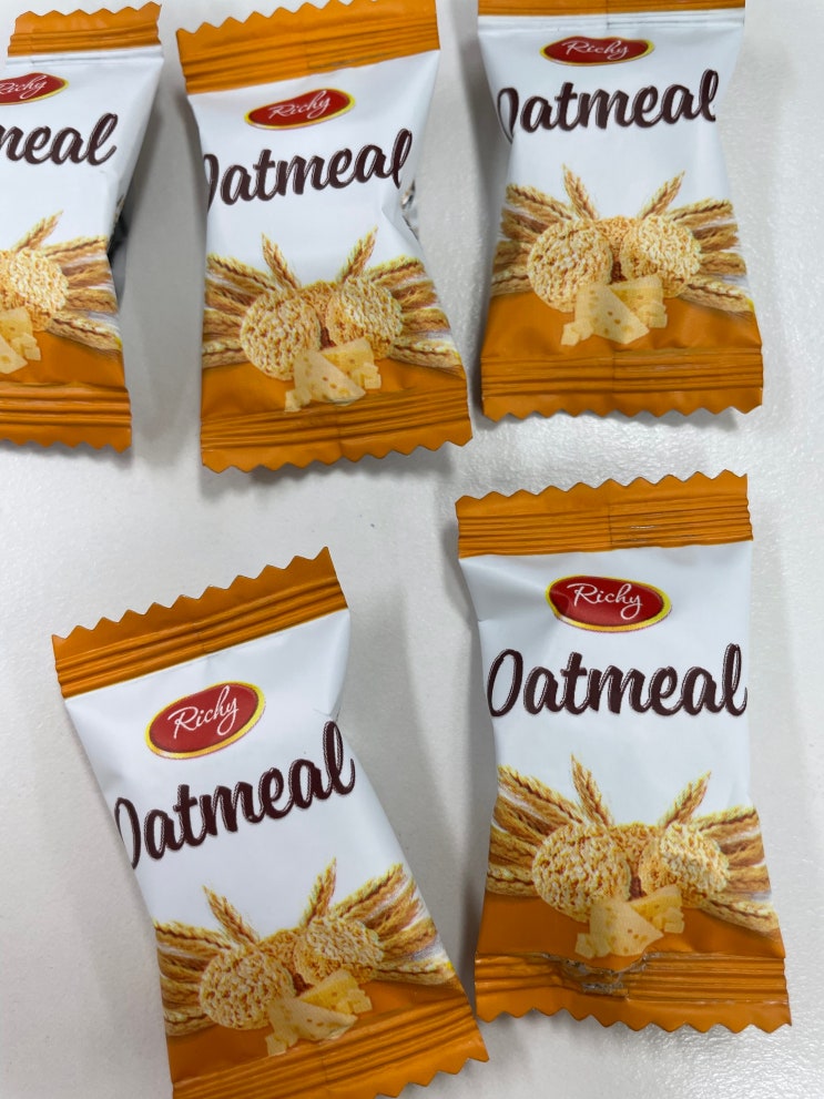  CU신상 오트밀치즈미니바이트 오트밀바이트 치즈맛 / 후기 칼로리