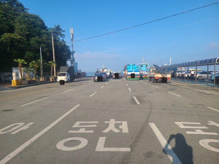  [완도해남보길도4박5일] 6-1. 완도(화흥포)-보길도(동천항)-소안도(소안항) 배 시간표, 운임 요금 /화흥포 여객터미널, 동천항 여객터미널 (방문일 22.7.26)