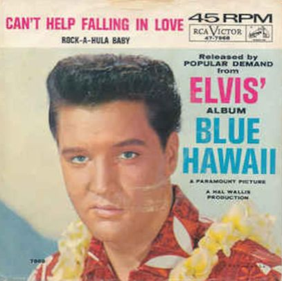  [올드팝추천/앨범/가사] Elvis Presley - Can't Help Falling In Love