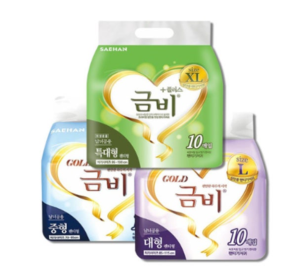 성인용기저귀 금비팬티형 1박스80매
