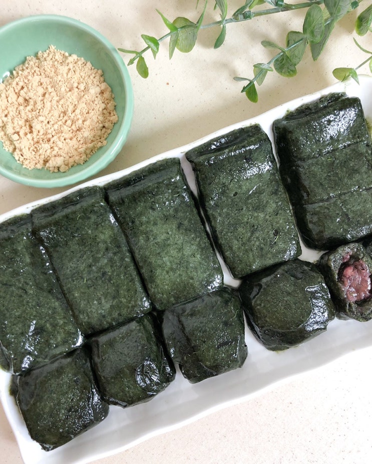  정선 화암동굴 맛집 명성수리취떡