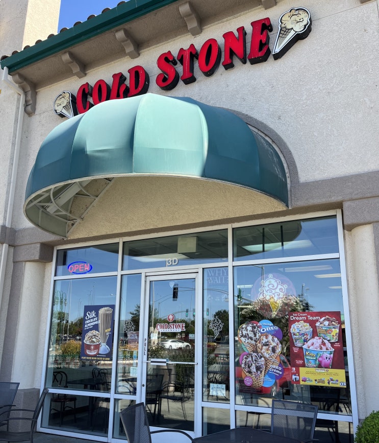  미국여행맛집 / 콜드스톤 COLD STONE / 메뉴판 / 주문방법