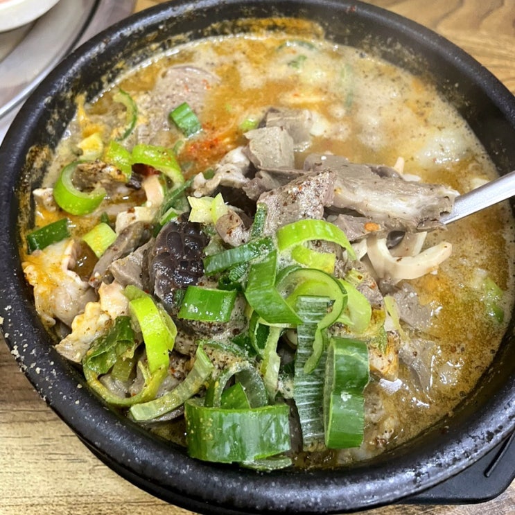  (인천 논현동) 나운순대_고기가 듬뿍 들어간