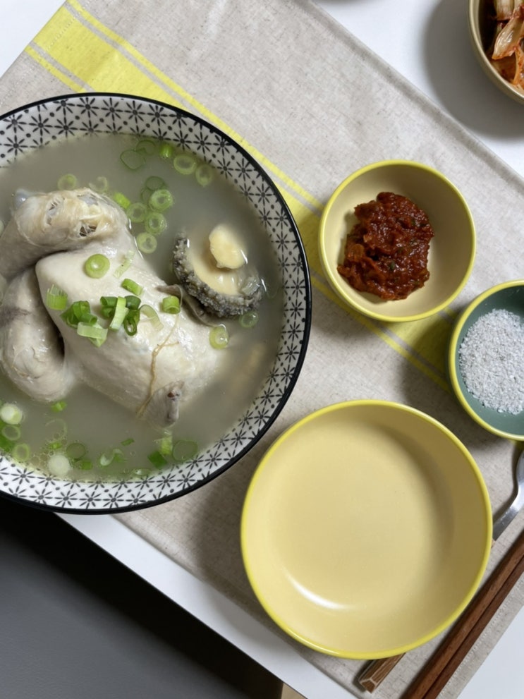  선물 / 워커힐 전복 삼계탕 - 다가오는 22년 마지막 복날, 말복을 위한 삼계탕 추천