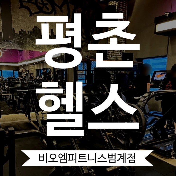 평촌헬스 - 홈트레이닝으로 체력을 기른다?