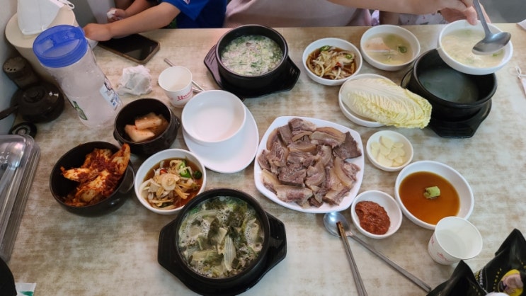  대전 해장국 선화동 소머리해장국 실비김치 국밥 꿀맛