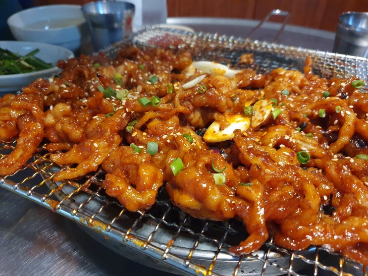  왕십리 애리꼼닭발 졸맛탱!