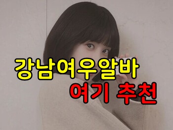  강남 여우알바 초짜입문기!!!