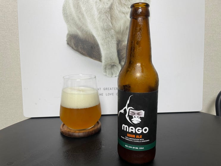  독특한 향의 사워 에일 고릴라 브루잉 마고 사우어(Gorilla Brewing Mago Sour)