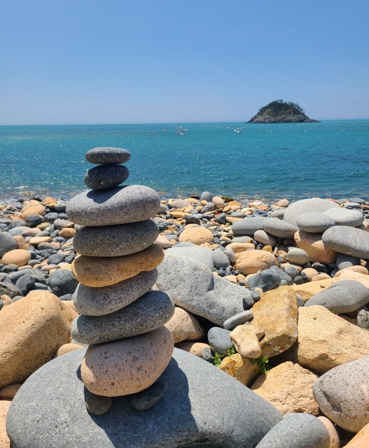  [완도해남보길도4박5일] 6-4. 보길도 보옥 공룡알 해변_ 가는 법, 주차 정보  (방문일 22.7.26)