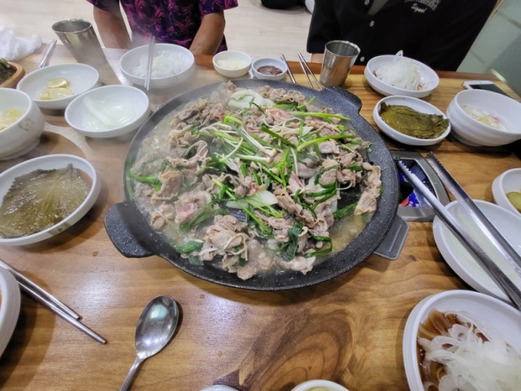  영천 와촌약초오리불고기 맛집 소개
