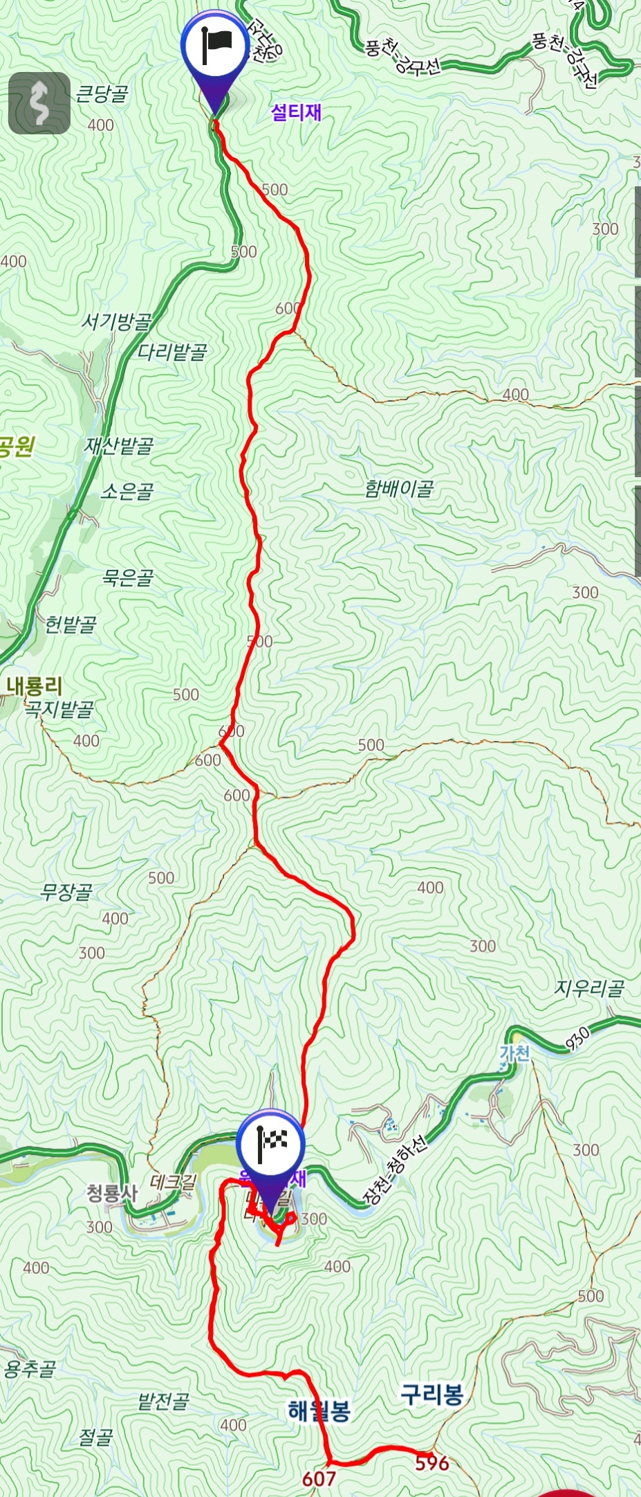 덕갈산 사진 1