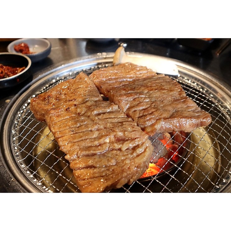 [울산]울산 남외동 맛집/갈비를 초벌해주는 맛있는 고기집 막판!