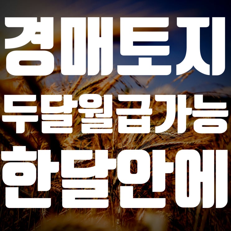  서산 부석면 경매 추천