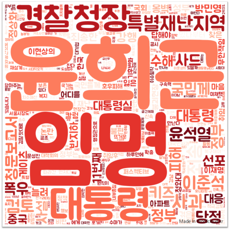 윤석열정부뉴스 몰아보기(22.8.11)