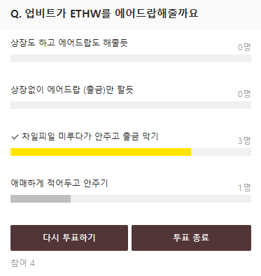  [이더리움전망] 과연 업비트가 ETHW 이더리움 에어드랍을 해줄까?