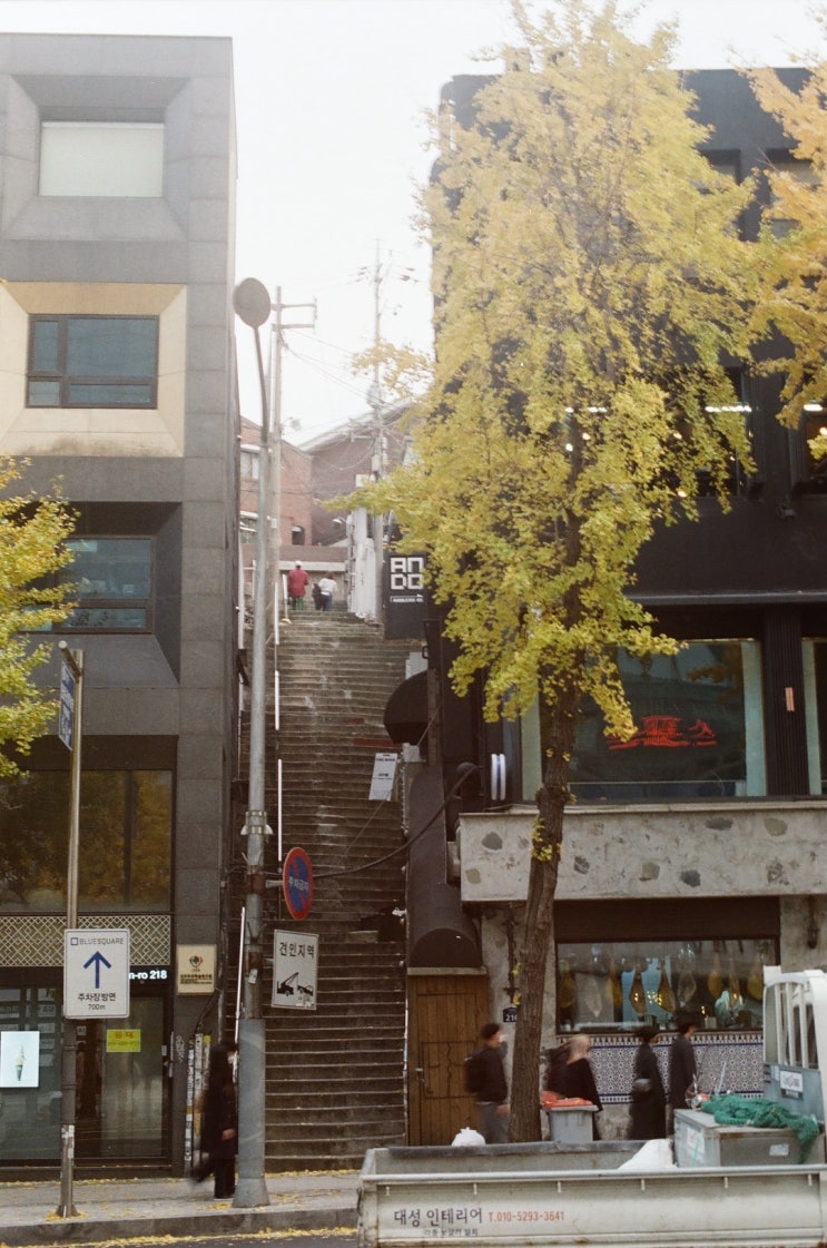  이태원에 앞은 롯데타워고 뒤는 남산타워 뷰 끝내주네